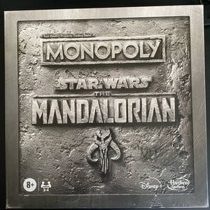 New sealed Stars Wars Monopoly Mandalorian edition